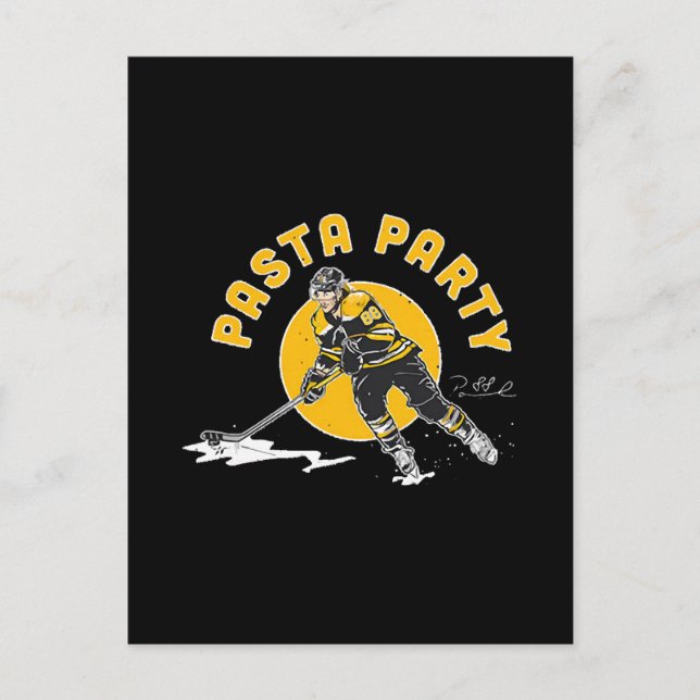 David PastrnakDavid Pastrnak Postkarte (Vorderseite)