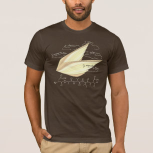 DAVID-Peptid, AUC-Thema, benutzerdefinierter Text, T-Shirt