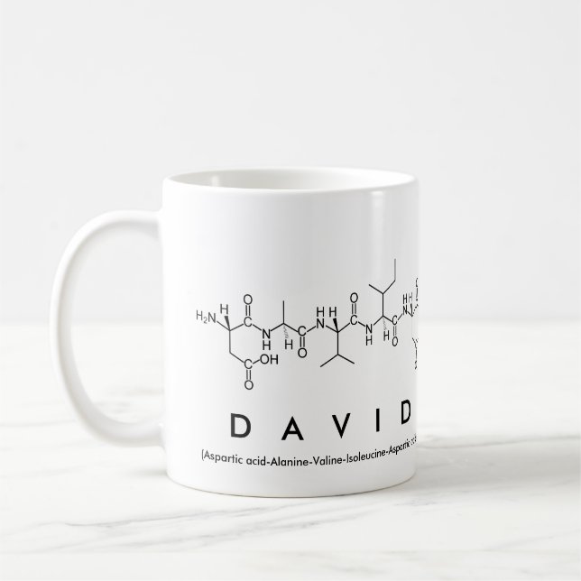 David Peptidname Tasse (Links)