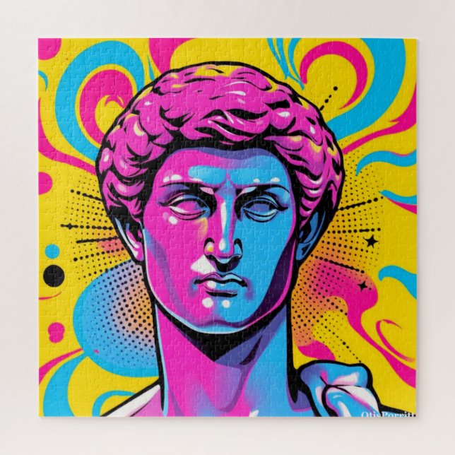 DAVID POP ART-7 PUZZLE (Vertikal)