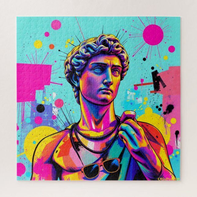 DAVID POP ART-9 PUZZLE (Vertikal)