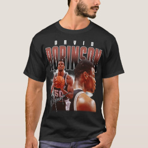 David Robinson Basketball Legend Vintag Signature T-Shirt