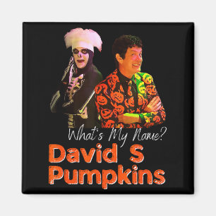 David S Pumpkins Skelett Lustiger Skit Männerbekle Magnet