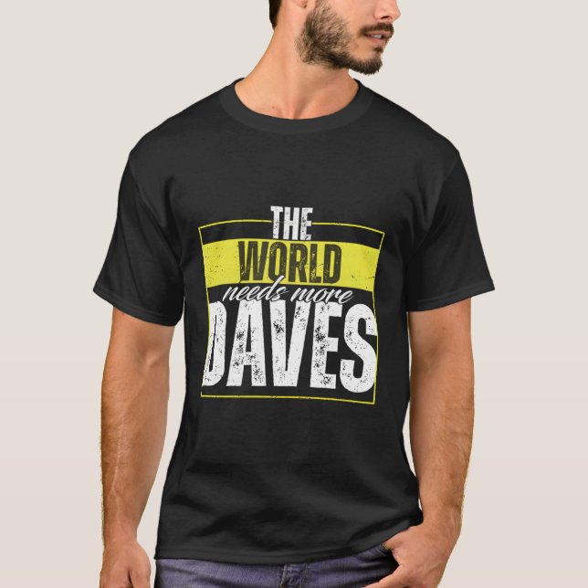 David Sprichwort Dave T-Shirt (Vorderseite)