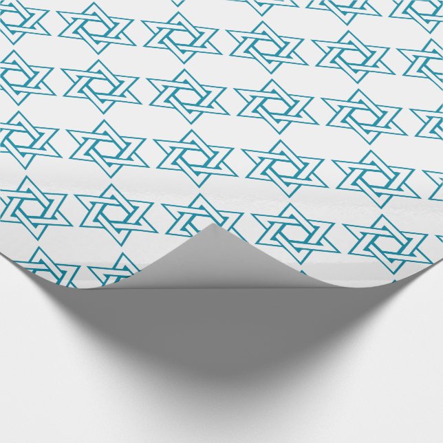 David Star Geschenkpapier (Ecke)