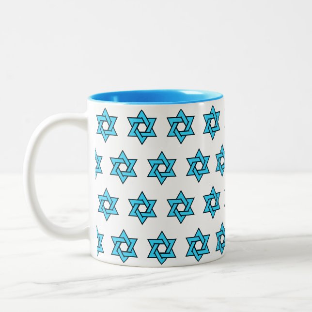 David Star Zweifarbige Tasse (Links)