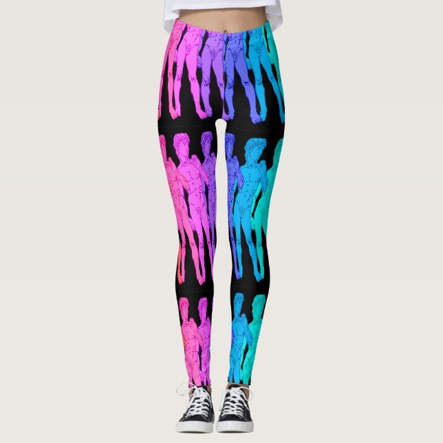 David-Statue Leggings (Vorderseite)