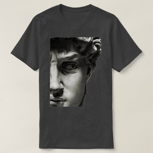 David-Statue T-Shirt (Design vorne)