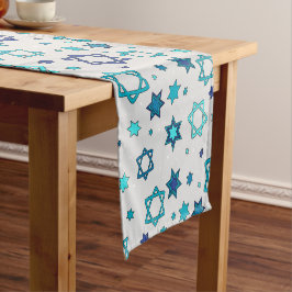David Table Runner - Gray Kurzer Tischläufer