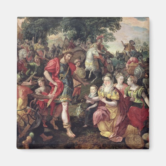 David und Abigail oder Alexander Magnet (Vorne)