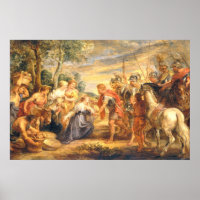 David und Abigail - Sir Peter Paul Rubens Fine Art