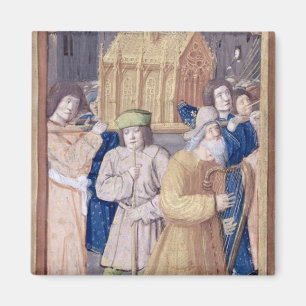 David und die Arche des Vertrages Magnet