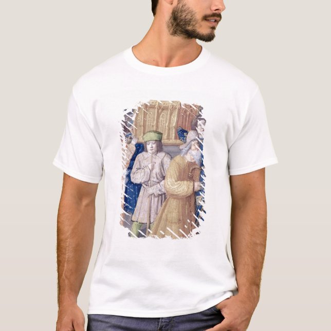 David und die Arche des Vertrages T-Shirt (Vorderseite)