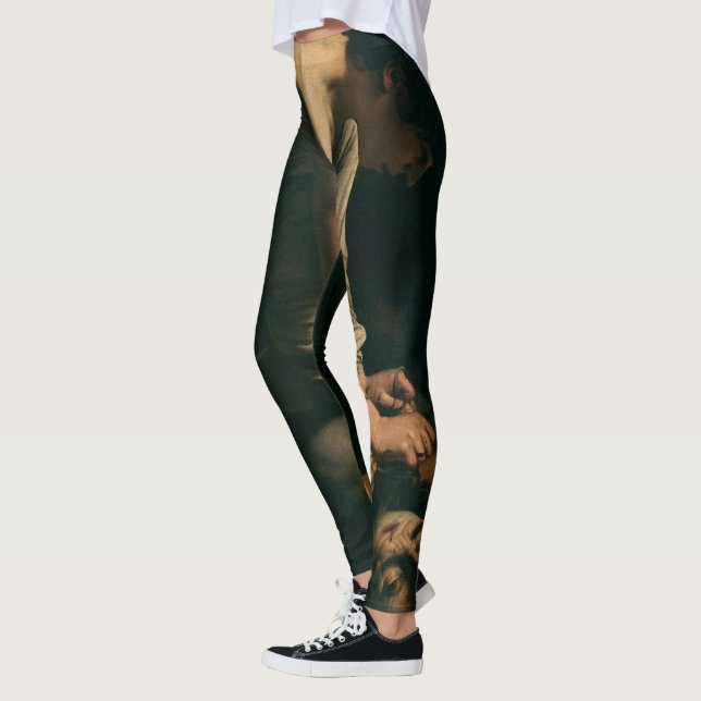 David und Goliath (Caravaggio) Leggings (Links)