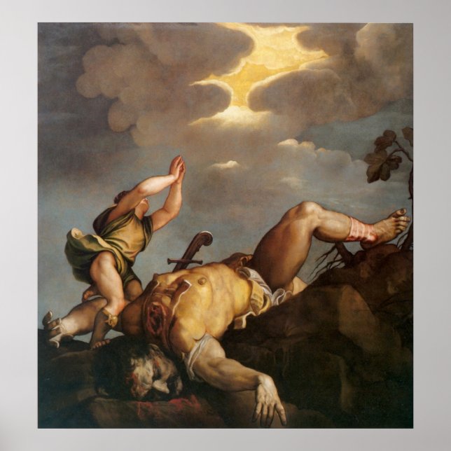 David und Goliath Poster (Vorne)