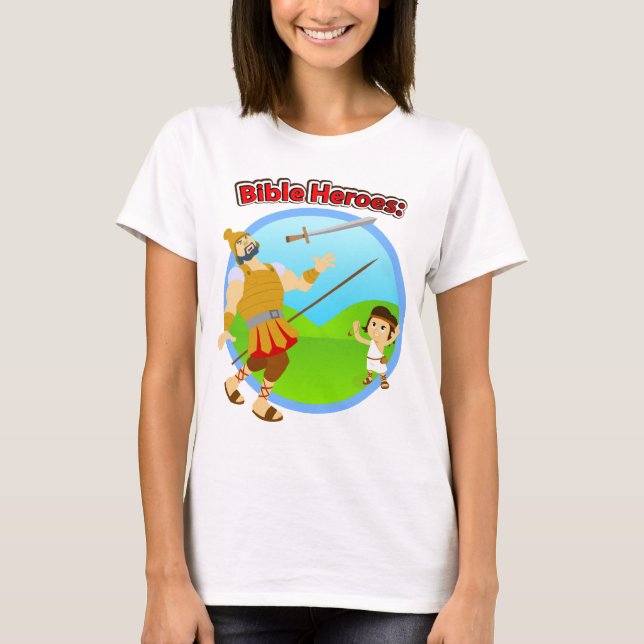 David und Goliath T-Shirt (Vorderseite)
