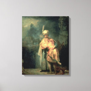 David und Jonathan, 1642 Leinwanddruck