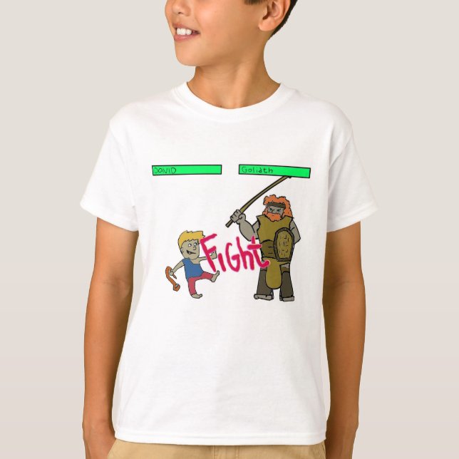 David versus Goliath T-Shirt (Vorderseite)
