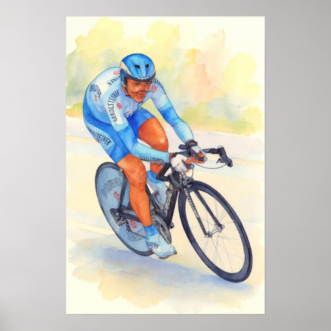 Davide REBELLIN 2005 Aquarell Poster (Vorne)