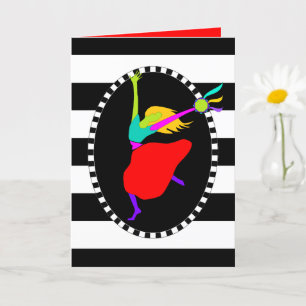 Davidic Dancer Grußkarte Karte