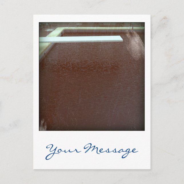 David's Pool 09e05 Custom 3d Computer Art Postkart Postkarte (Vorderseite)