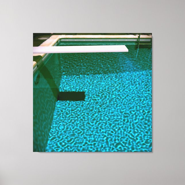 DAVID'S POOL SERIES 09_16 Canvas Leinwanddruck (Vorderseite)