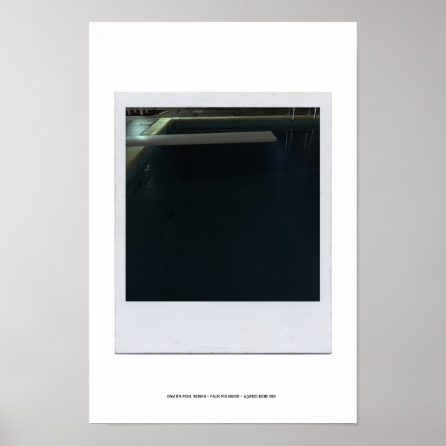 DAVID'S POOL SERIES p09c Poster (Vorne)