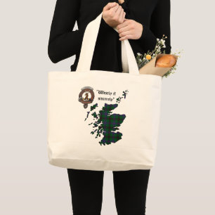 Davidson-Clan-Abzeichen Jumbo-Tasche Jumbo Stoffbeutel