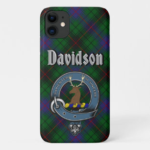 Davidson Clan Abzeichen & Tartan Phone Case