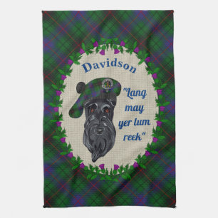 Davidson Scottie Dog Küchentuch