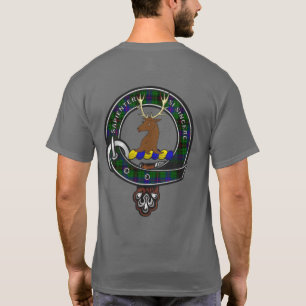 Davidson Tartan Clan Abzeichen T - Shirt