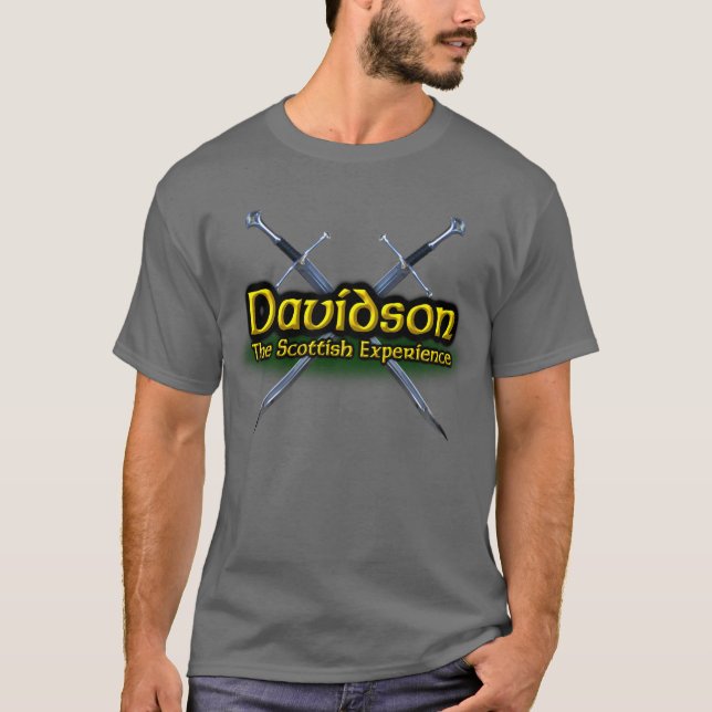 Davidson The Scottish Experience Clan T-Shirt (Vorderseite)