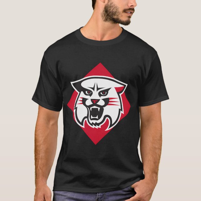 Davidson Wildcats Icon Logo offiziell lizenziert T-Shirt (Vorderseite)