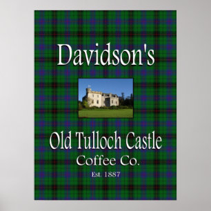 Davidson's Old Tulloch Castle Coffee Co. Poster