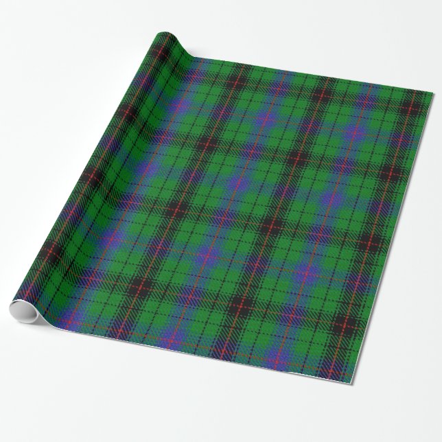 Davidsontartan-Packpapier Geschenkpapier (Ungerollt)