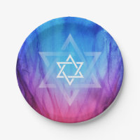 Davidsstern Bar-Schläger Mitzvah | blaues