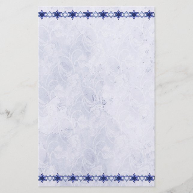 Davidsstern Briefpapier (Vorderseite)