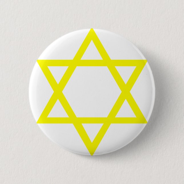 Davidsstern Button (Vorderseite)
