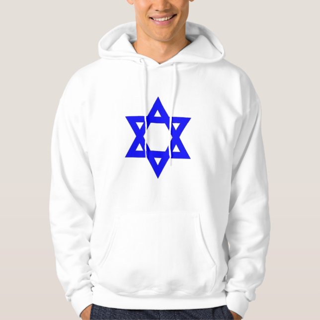 Davidsstern Hoodie (Vorderseite)
