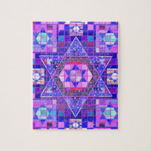 Davidsstern Mosaik Puzzle