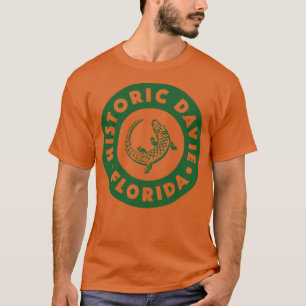 Davie Florida Circle Green T-Shirt
