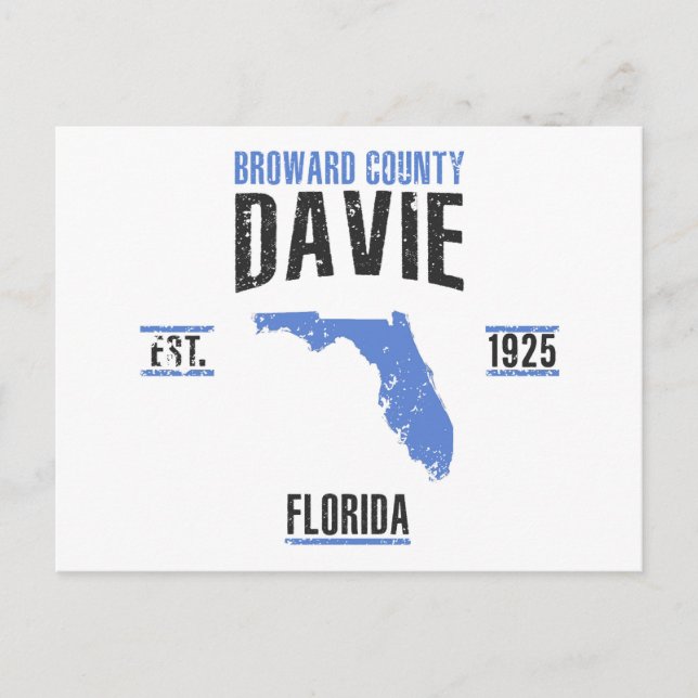 Davie Postkarte (Vorderseite)