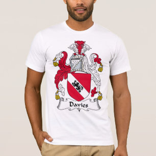 Davies-Familienwappen T-Shirt