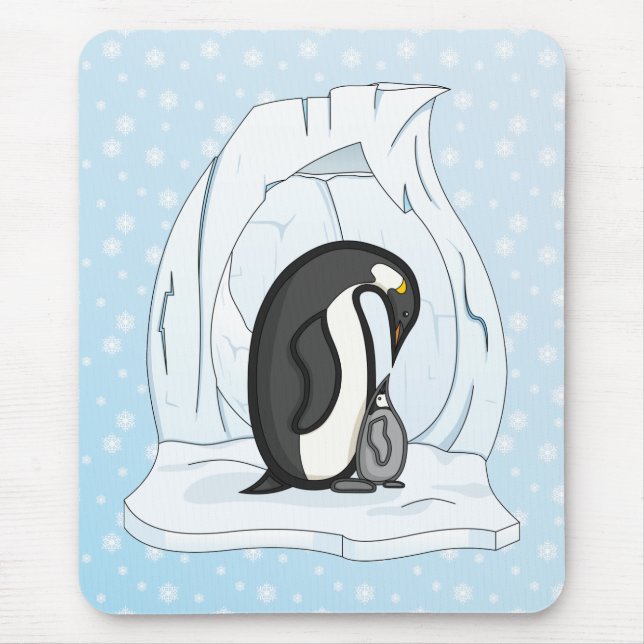 Davin und Annie die Pinguine Mousepad (Vorne)