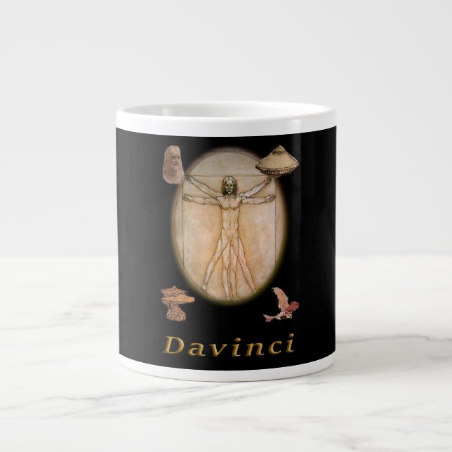DaVinci Jumbo-Tasse (Vorderseite)