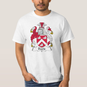 Davis-Familienwappen T-Shirt