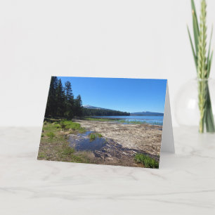 Davis Lake, Oregon Karte