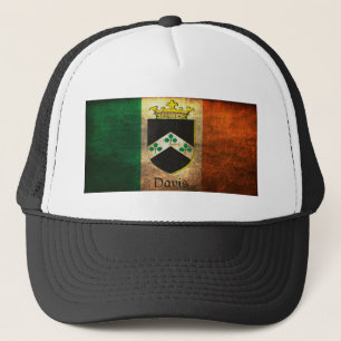 Davis Wappen Irish Flag Truckerkappe