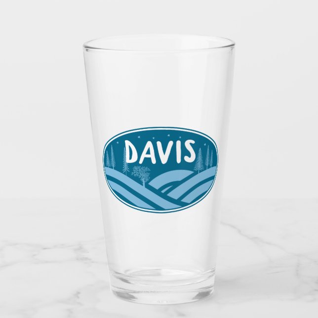 Davis West Virginia Outdoors Glas (Vorderseite)