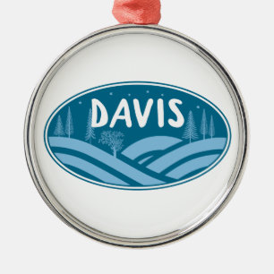 Davis West Virginia Outdoors Ornament Aus Metall